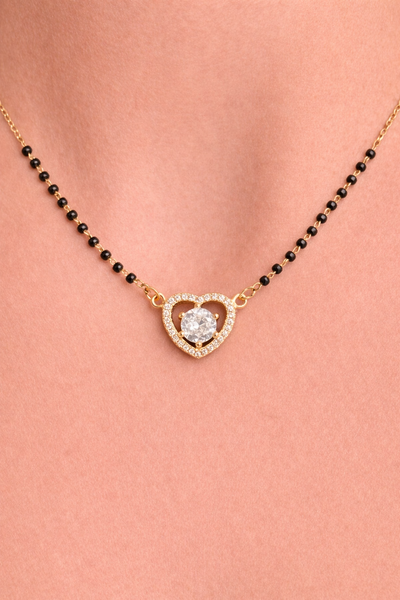 Prema Heart Mangalsutra