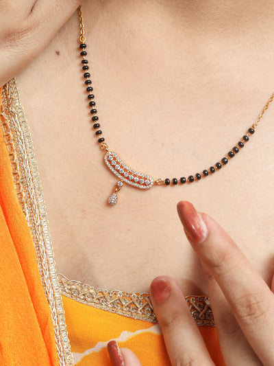 Moon Curve Design Mangalsutra