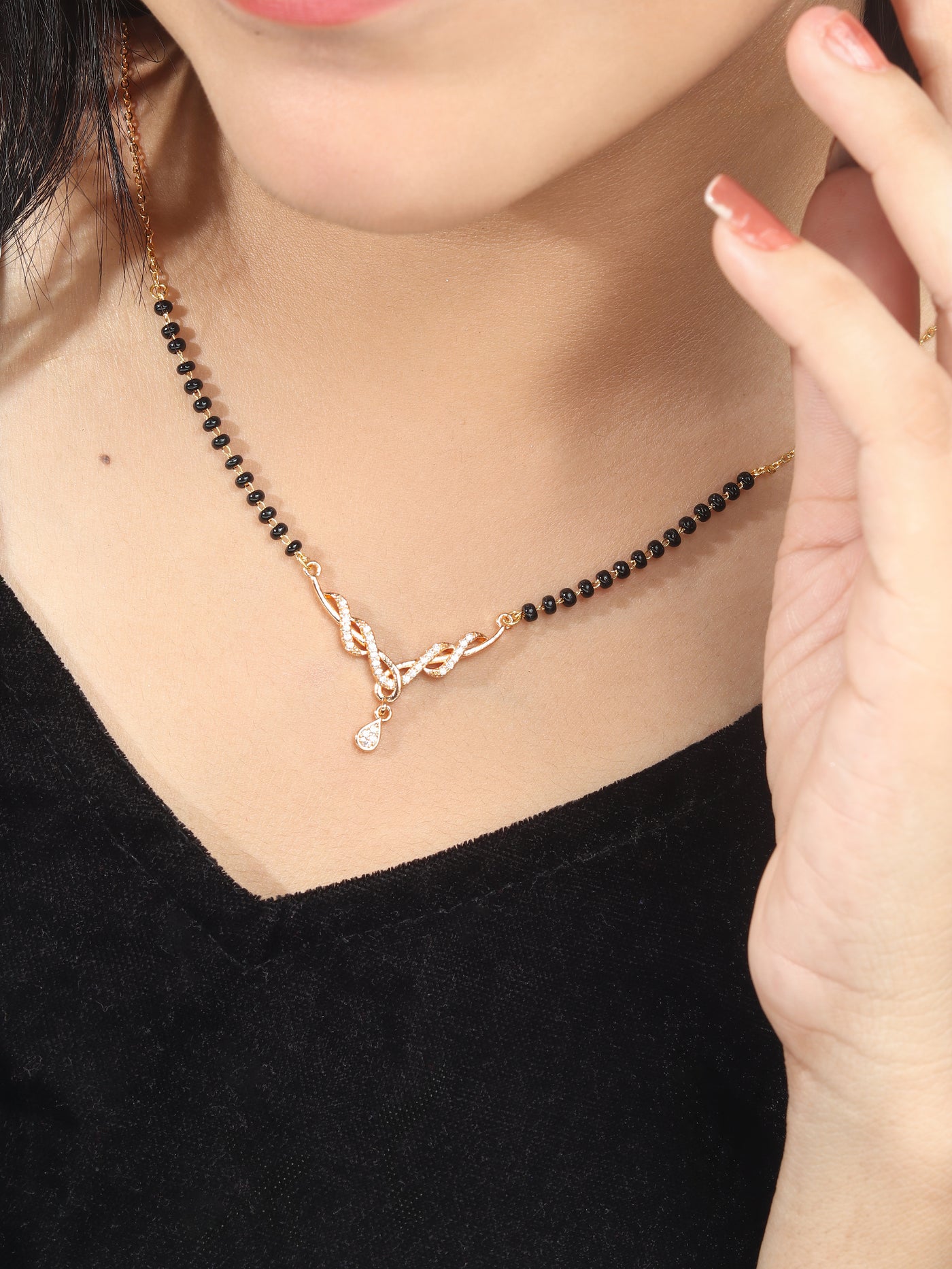 Stylish modern mangalsutra