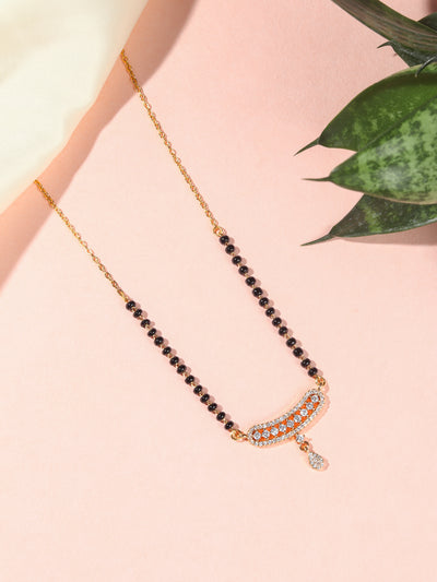 Moon Curve Design Mangalsutra