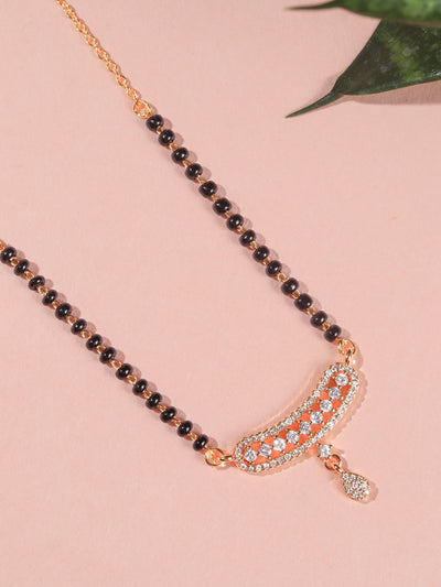 Moon Curve Design Mangalsutra